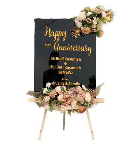 Papan Bunga Akrilik Leksana