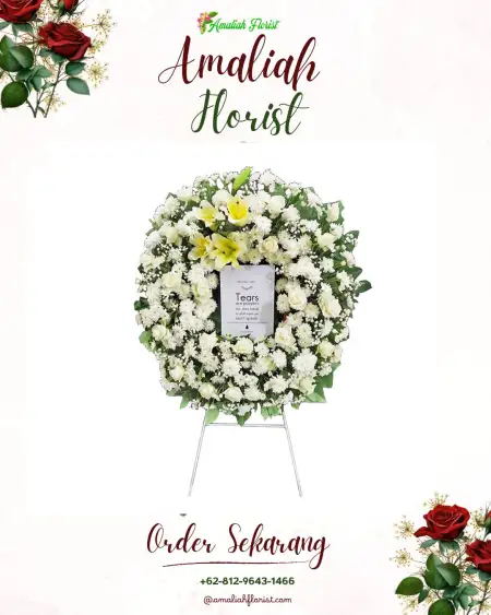 Krans Bunga Duka Leksana